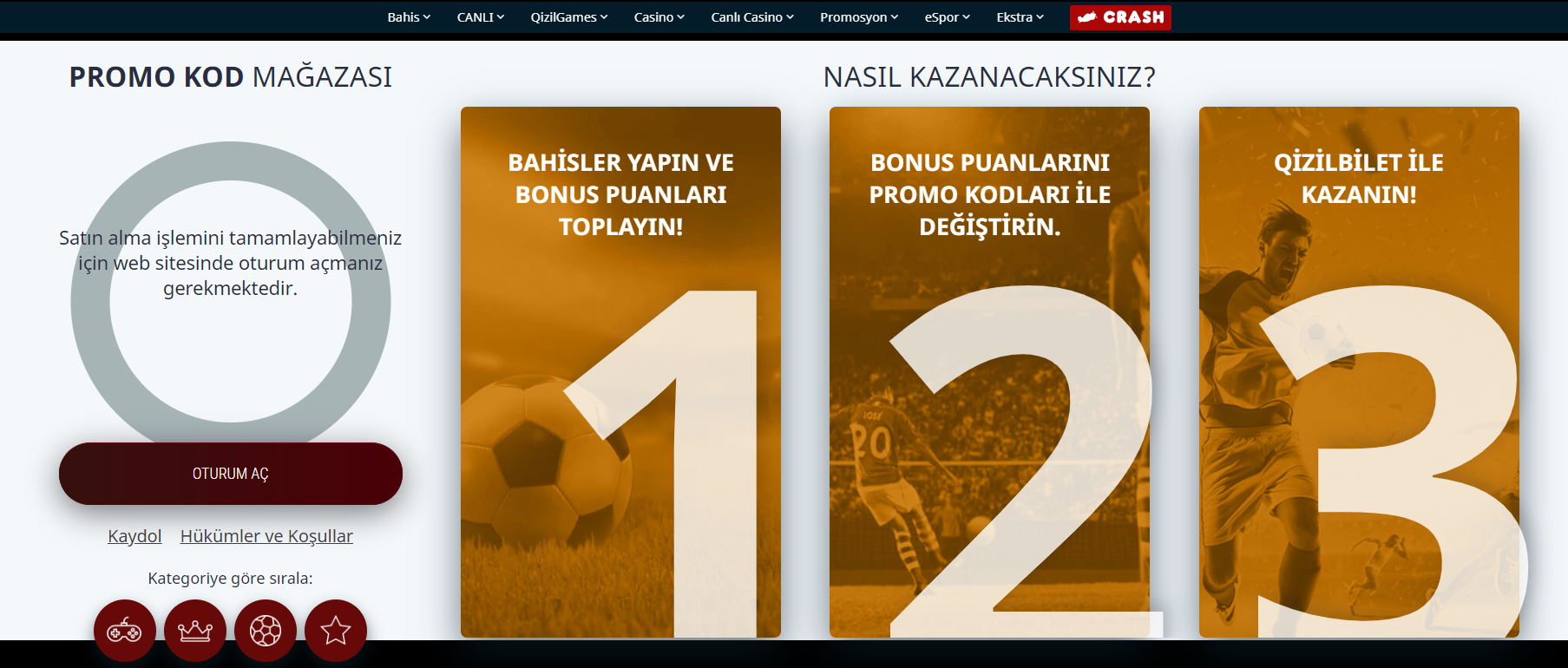 Promosyon Kodu Qizilbilet